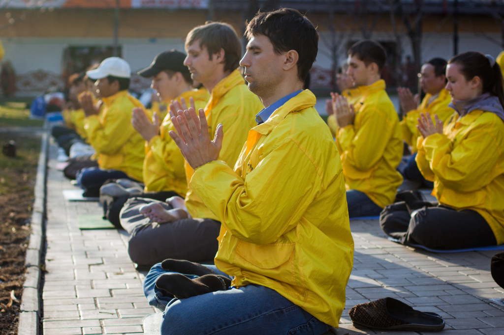 Медитація. Фото надане практиком Фалуньгун